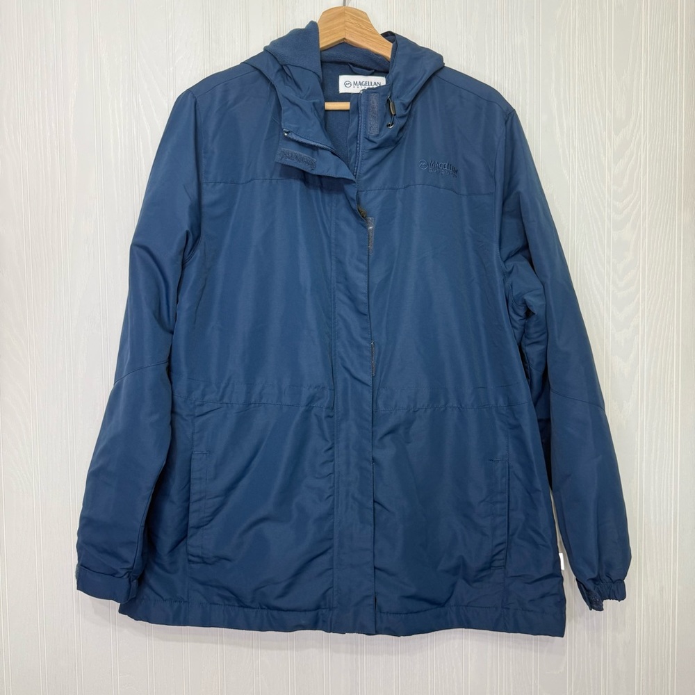 Magellan aqua slider coat with hood size XXL - Picture 2 of 12